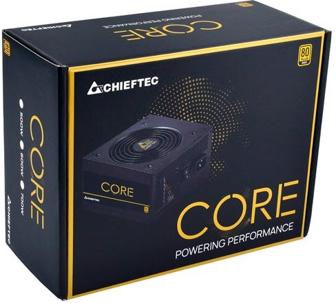 Акція на Блок живлення Chieftec Core 700W (BBS-700S) від Територія твоєї техніки - 3