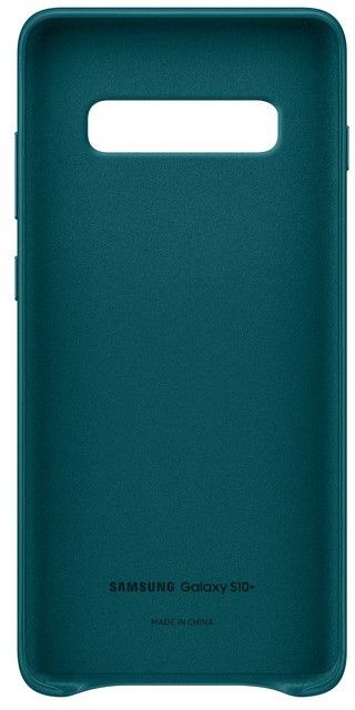 Акция на Панель Samsung Leather Cover для Samsung Galaxy S10 Plus (EF-VG975LGEGRU) Green от Територія твоєї техніки - 4