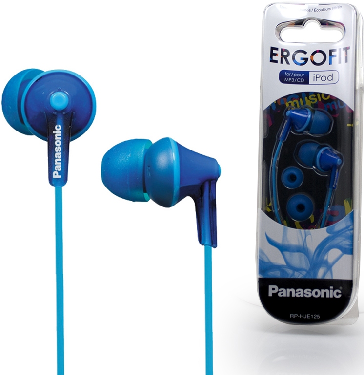 Акция на Навушники Panasonic RP-HJE125E-A Blue от Територія твоєї техніки - 2
