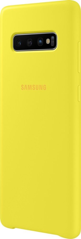 Акция на Панель Samsung Silicone Cover для Samsung Galaxy S10 Plus (EF-PG975TYEGRU) Yellow от Територія твоєї техніки - 2