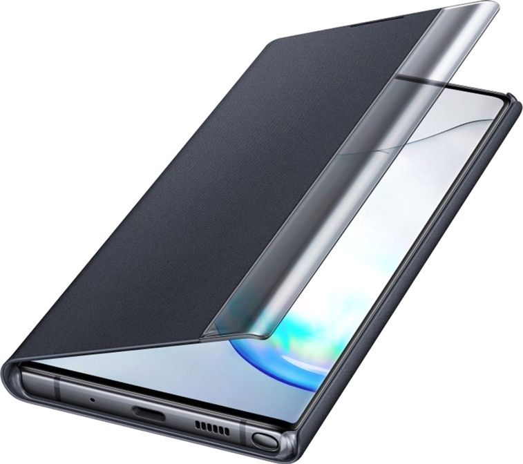 Акция на Чохол-книжка Samsung Clear View Cover для Samsung Galaxy Note 10 Plus (EF-ZN975CBEGRU) Black от Територія твоєї техніки - 4