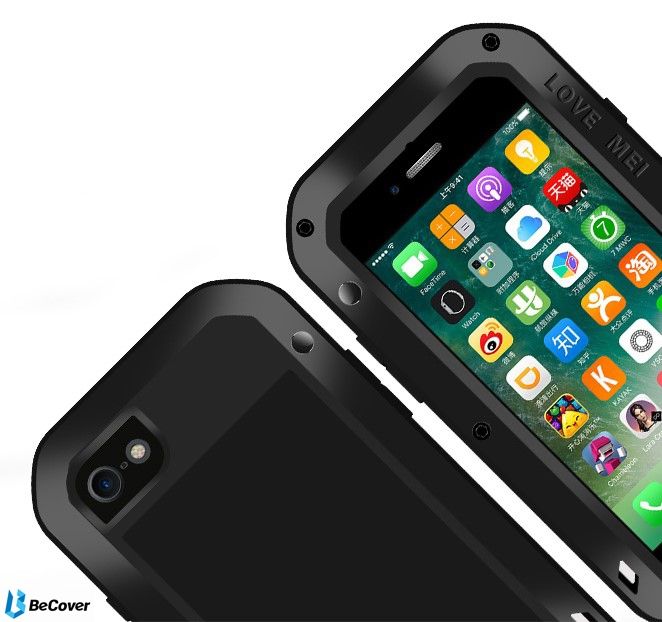 Панель Love Mei Powerful для Apple iPhone 7/8 (703116) Black от Територія твоєї техніки на платформе USKIDKA - 4 Панель Love Mei Powerful для Apple iPhone 7/8 (703116) Black от Територія твоєї техніки - 4