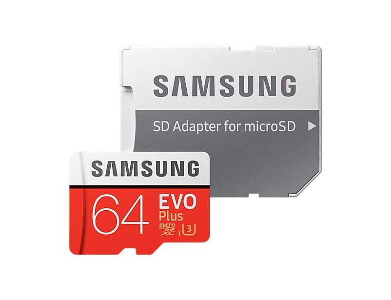 Карта пам'яті microSDXC 64GB EVO Plus UHS-I Class 10 (MB-MC64GA/RU) від Територія твоєї техніки на платформі USKIDKA - 3 Акція на Карта пам'яті microSDXC 64GB EVO Plus UHS-I Class 10 (MB-MC64GA/RU) від Територія твоєї техніки - 3