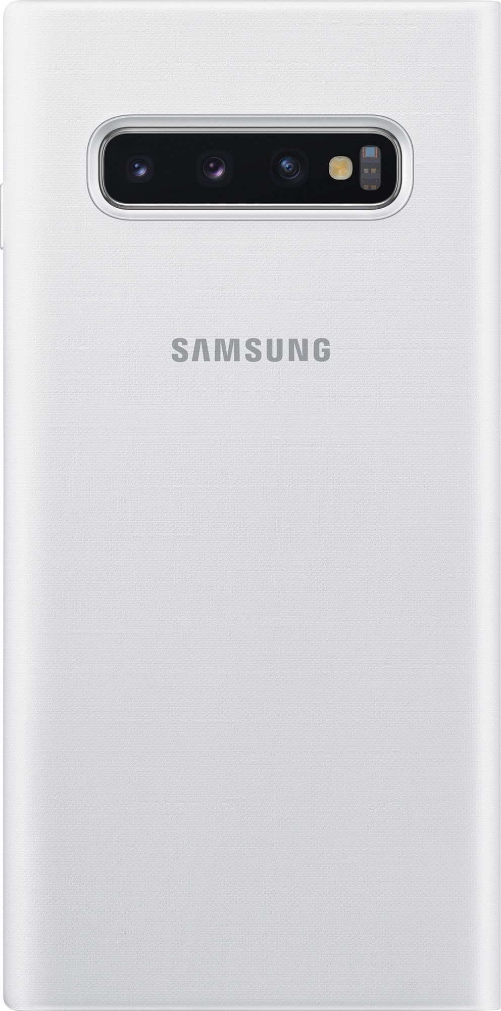 Акція на Чехол-книжка Samsung LED View Cover для Samsung Galaxy S10 (EF-NG973PWEGRU) White від Територія твоєї техніки - 2