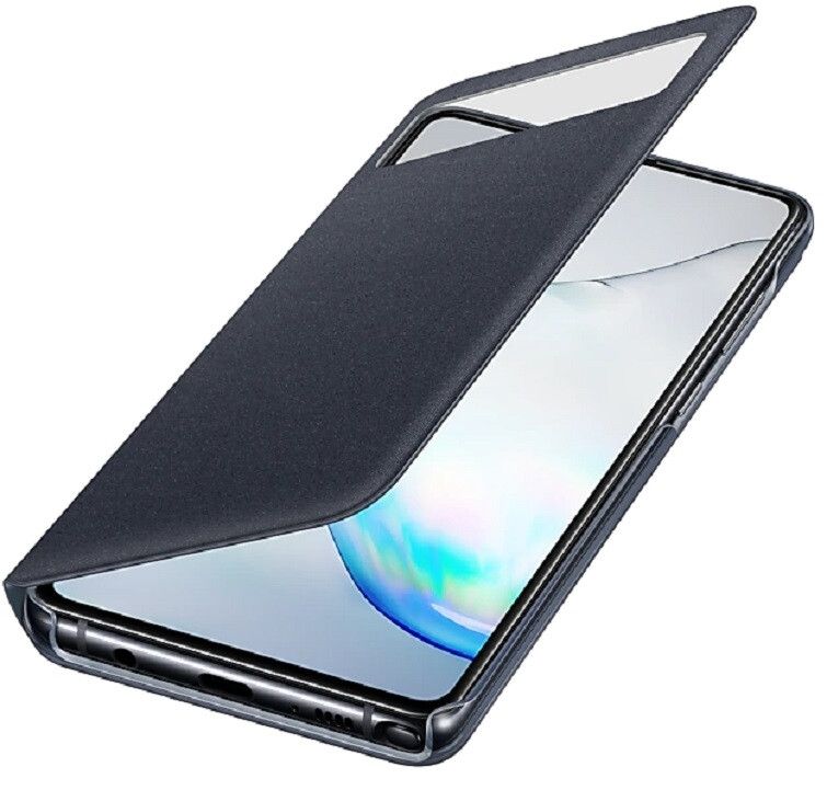 Акція на Чехол Samsung S View Wallet Cover Note 10 Lite (EF-EN770PBEGRU) Black від Територія твоєї техніки - 2