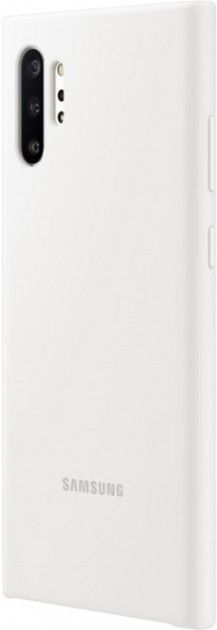 Акция на Накладка Samsung Silicone Cover для Samsung Galaxy Note 10 Plus (EF-PN975TWEGRU) White от Територія твоєї техніки - 4