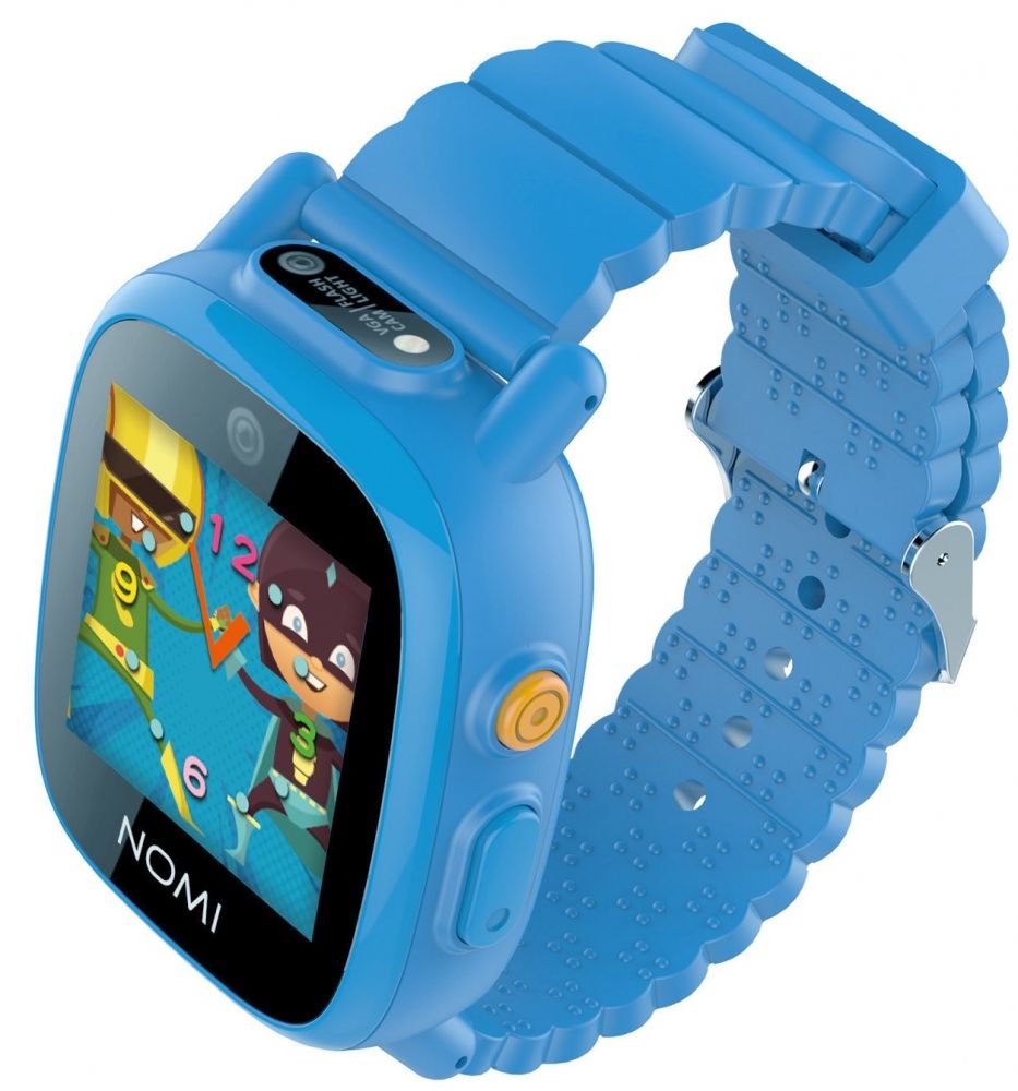 Акция на Детские умные часы Nomi Kids Heroes W2 Blue от Територія твоєї техніки - 4