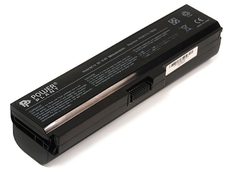 Акція на Акумулятор PowerPlant для Toshiba Satellite L750 (PA3817U-1BRS) (10.8V/8800mAh/12Cells) (NB00000310) від Територія твоєї техніки - 3