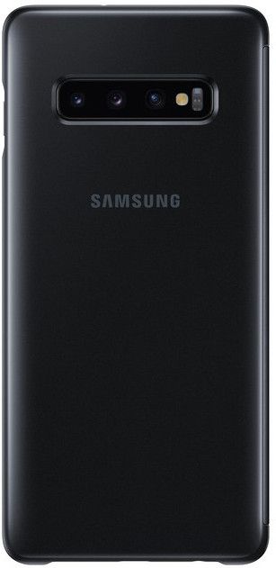 Акция на Чохол-книжка Samsung Clear View Cover для Samsung Galaxy S10 Plus (EF-ZG975CBEGRU) Black от Територія твоєї техніки - 2