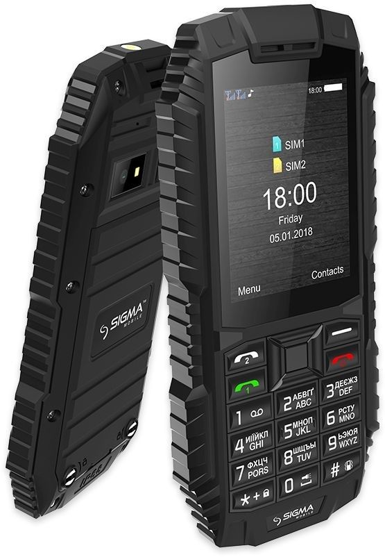 Акция на Мобільний телефон Sigma mobile X-treme DT68 Black от Територія твоєї техніки - 6