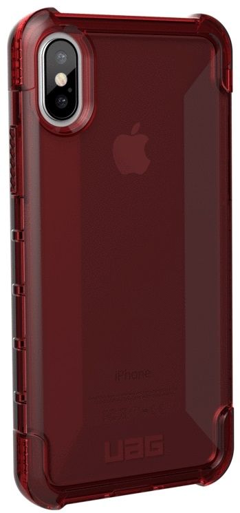 Акція на Чехол UAG iPhone X/Xs Folio Plyo (IPHX-Y-CR) Crimson від Територія твоєї техніки - 4