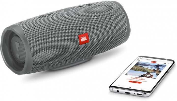 Акция на Портативна акустика JBL Charge 4 (JBLCHARGE4GRY) Grey Stone от Територія твоєї техніки - 5