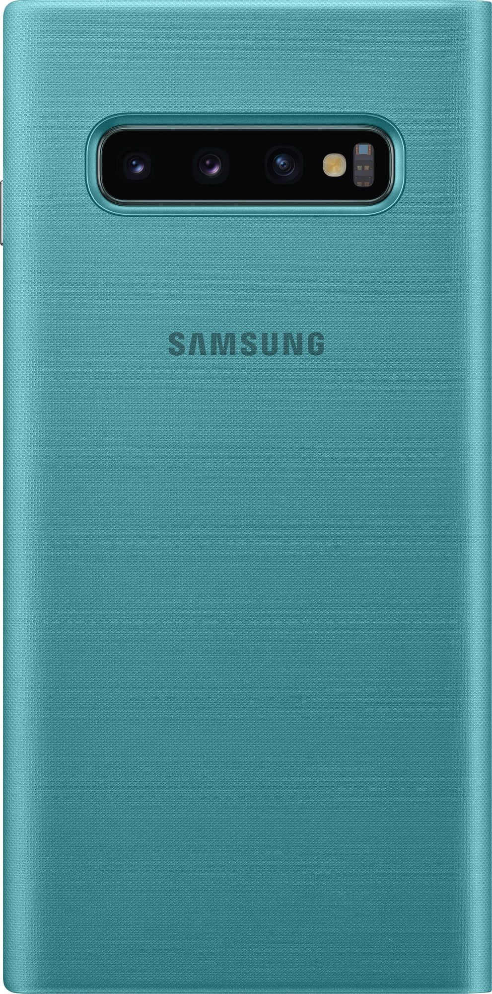 Акція на Чехол-книжка Samsung LED View Cover для Samsung Galaxy S10 (EF-NG973PGEGRU) Green від Територія твоєї техніки - 2
