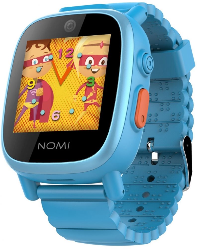 Акция на Детские умные часы Nomi Kids Heroes W2 Blue от Територія твоєї техніки - 2