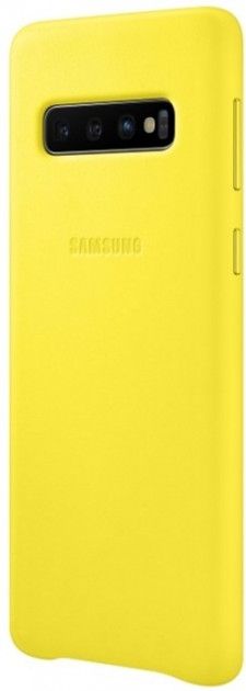 Панель Samsung Leather Cover для Samsung Galaxy S10 (EF-VG973LYEGRU) Yellow от Територія твоєї техніки на платформе USKIDKA - 3 Панель Samsung Leather Cover для Samsung Galaxy S10 (EF-VG973LYEGRU) Yellow от Територія твоєї техніки - 3
