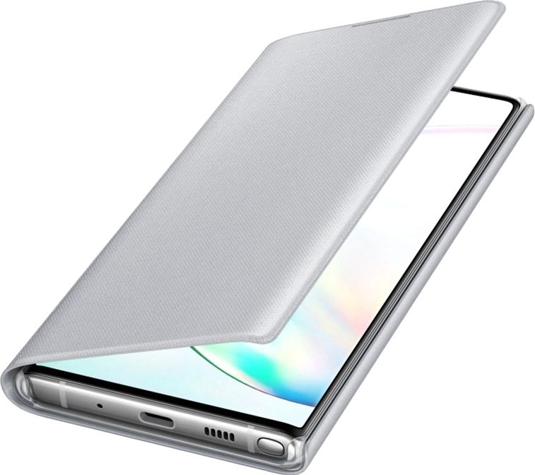 Акция на Чохол Samsung LED View Cover для Samsung Galaxy Note 10 (EF-NN970PSEGRU) Silver от Територія твоєї техніки - 4