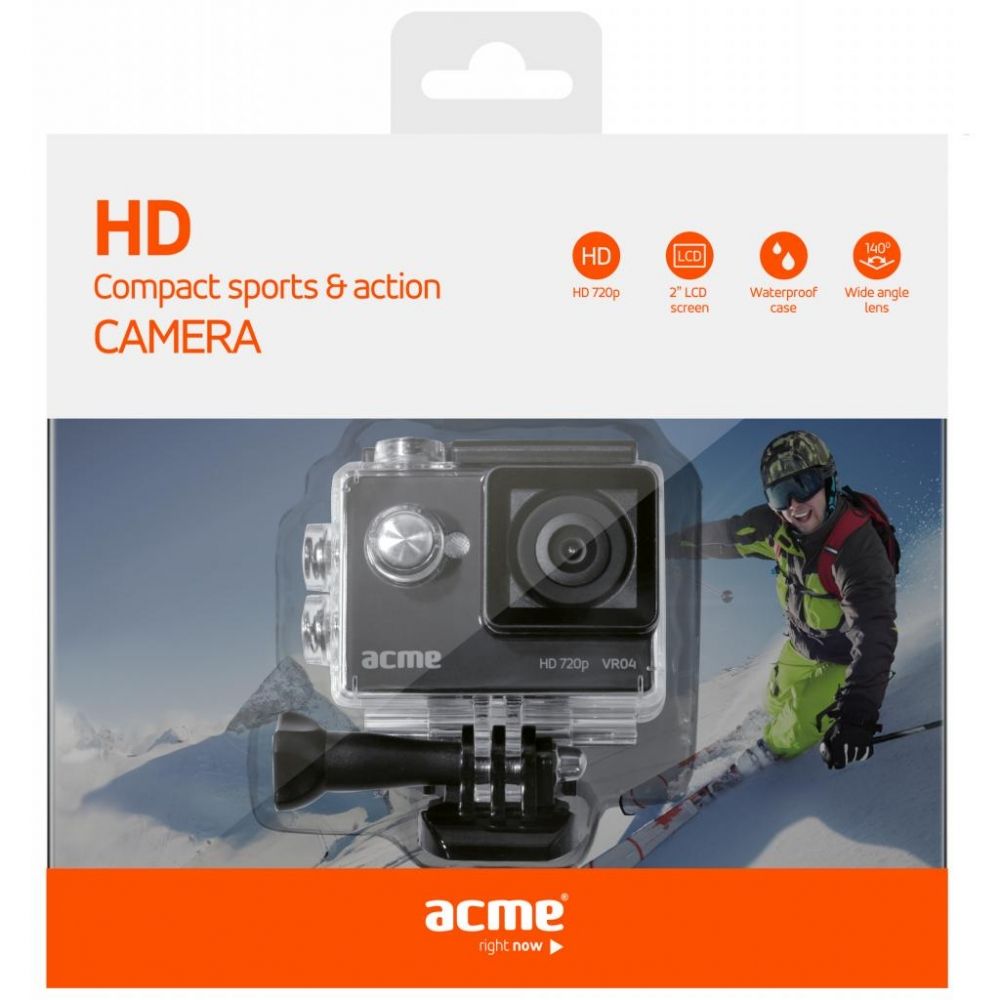 Акція на Екшн-камера Acme VR04 Compact HD (4770070876411) від Територія твоєї техніки - 8