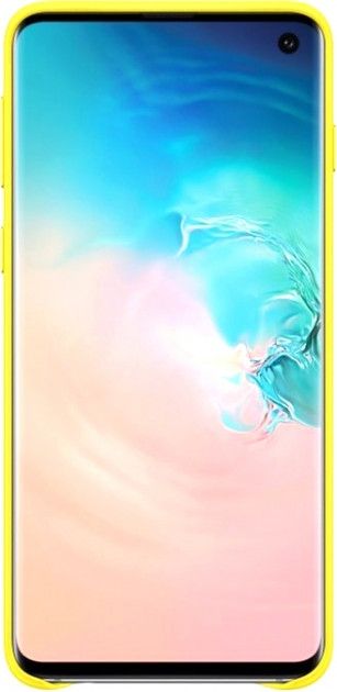 Акция на Панель Samsung Leather Cover для Samsung Galaxy S10 (EF-VG973LYEGRU) Yellow от Територія твоєї техніки - 2