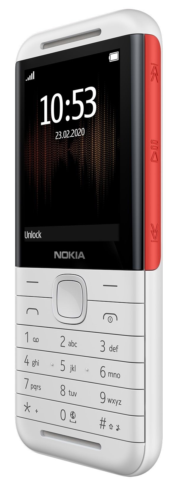 Акция на Мобільний телефон Nokia 5310 2020 DualSim White/Red от Територія твоєї техніки - 3
