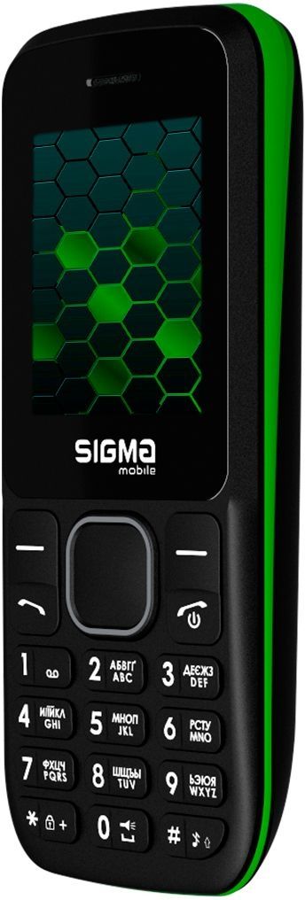 Акція на Мобільний телефон Sigma mobile X-style 17 Update Black/Green від Територія твоєї техніки - 2