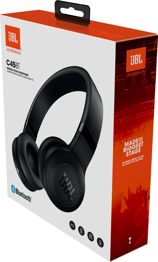 Акция на Навушники JBL C45BT (JBLC45BTBLK) Black от Територія твоєї техніки - 4