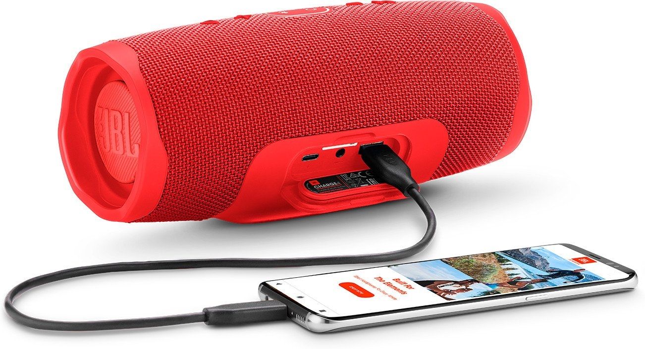 Акция на Портативна акустика JBL Charge 4 (JBLCHARGE4RED) Fiesta Red от Територія твоєї техніки - 2