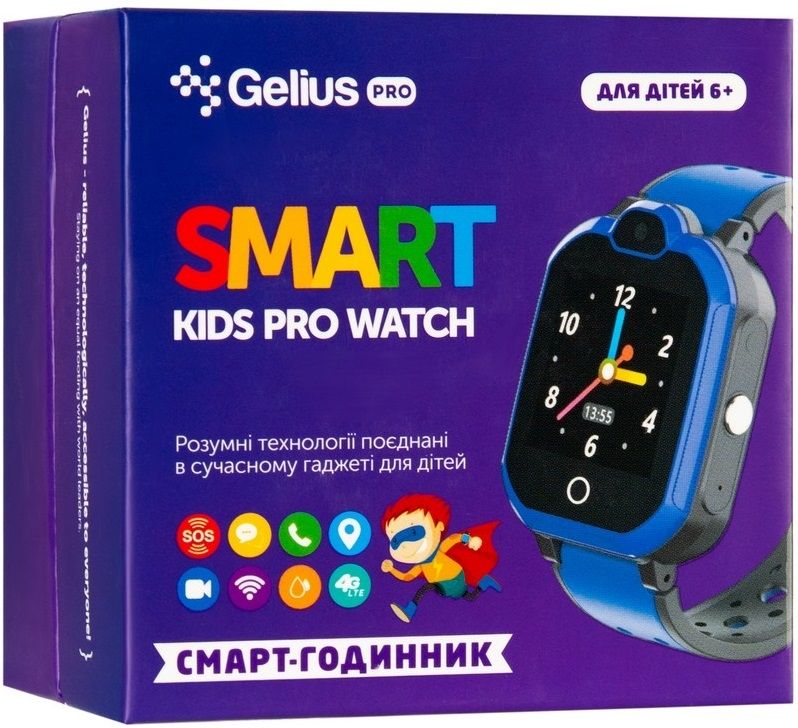 Акція на Смарт-годинник Gelius Pro GP-PK002 Blue від Територія твоєї техніки - 6