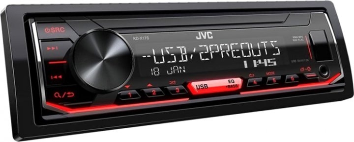 Акція на Автомагнітола JVC KD-X176 від Територія твоєї техніки - 4