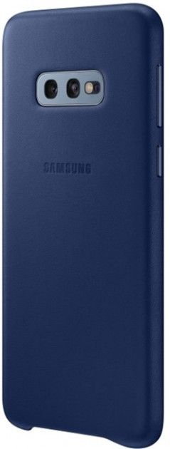 Акция на Панель Samsung Leather Cover для Samsung Galaxy S10e (EF-VG970LNEGRU) Navy от Територія твоєї техніки - 3