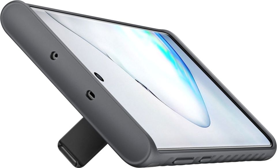 Чехол-накладка Samsung Protective Standing Cover для Samsung Galaxy Note 10 (EF-RN970CBEGRU) Black от Територія твоєї техніки на платформе USKIDKA - 4 Чехол-накладка Samsung Protective Standing Cover для Samsung Galaxy Note 10 (EF-RN970CBEGRU) Black от Територія твоєї техніки - 4