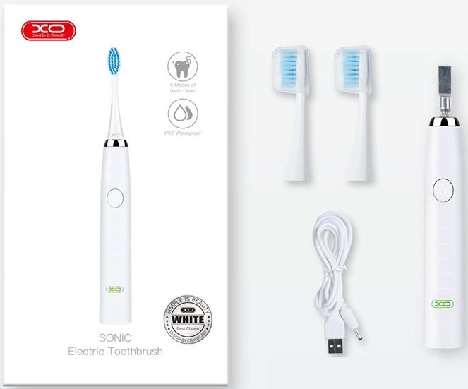 Электрическая зубная щетка XO SHL Sonic White от Територія твоєї техніки на платформе USKIDKA - 2 Электрическая зубная щетка XO SHL Sonic White от Територія твоєї техніки - 2
