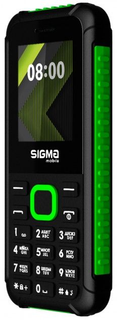 Акція на Мобільний телефон Sigma mobile X-style 18 Track Black-Green від Територія твоєї техніки - 3