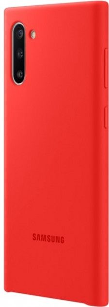 Акція на Накладка Samsung Silicone Cover для Samsung Galaxy Note 10 (EF-PN970TREGRU) Red від Територія твоєї техніки - 3