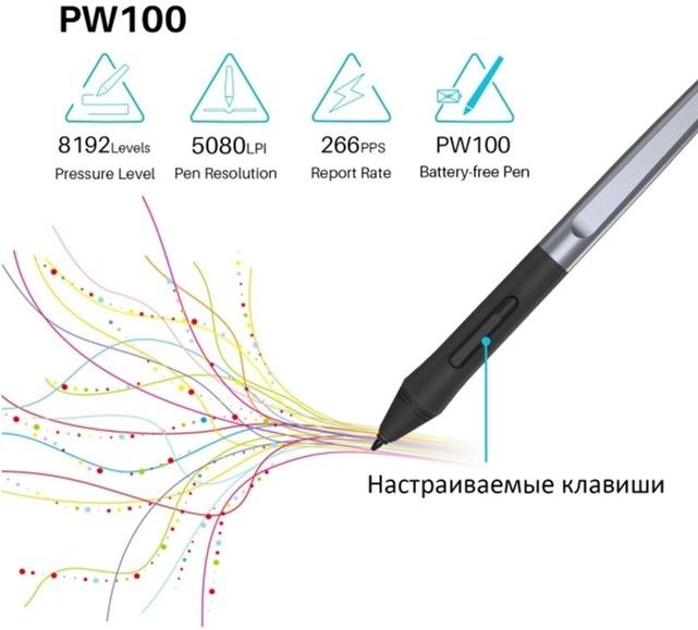 Акция на Графічний планшет Huion HS64 з рукавицею от Територія твоєї техніки - 5