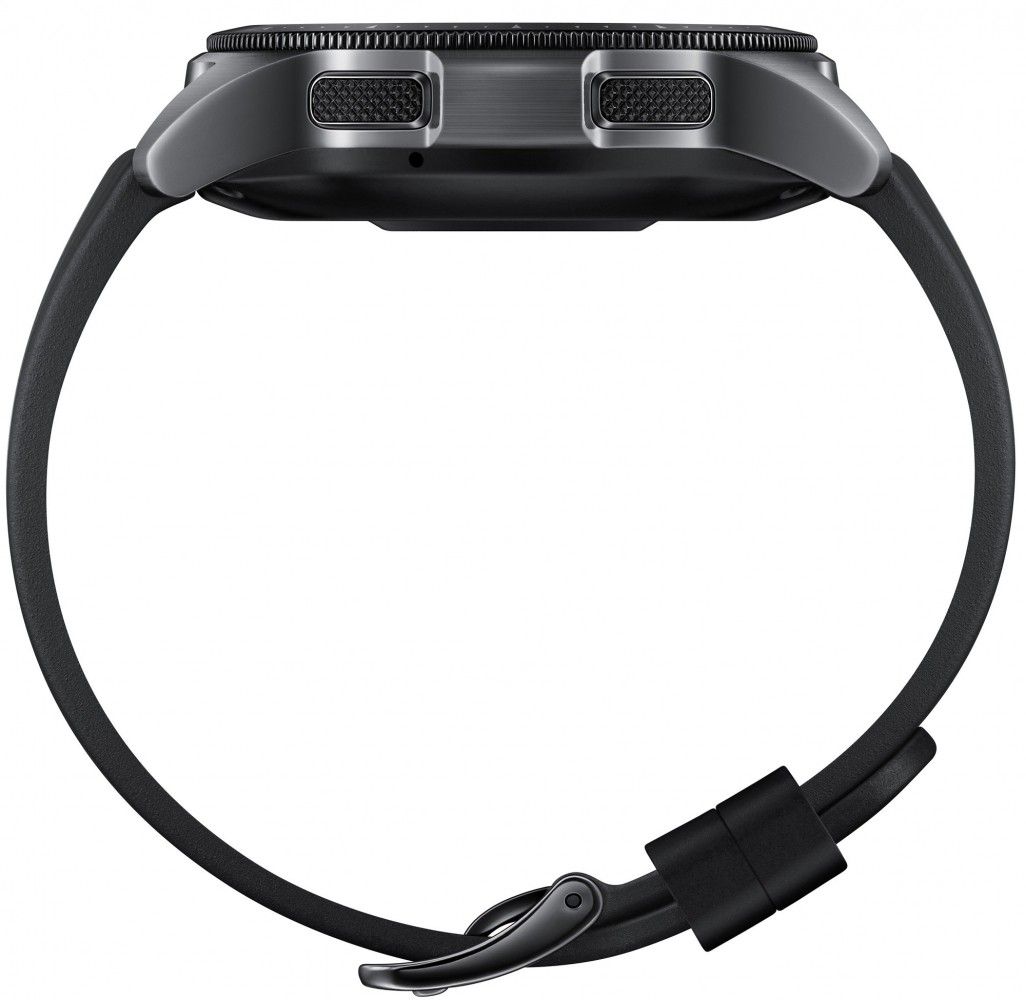 Акція на Смарт годинник Samsung Galaxy Watch 42mm (SM-R810NZKASEK) Black від Територія твоєї техніки - 5