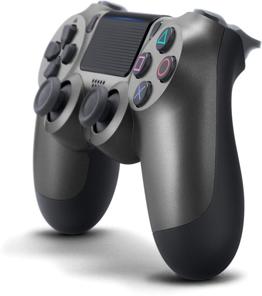 Акция на Бездротовий геймпад SONY PlayStation Dualshock V2 Bluetooth PS4 Steel Black от Територія твоєї техніки - 3