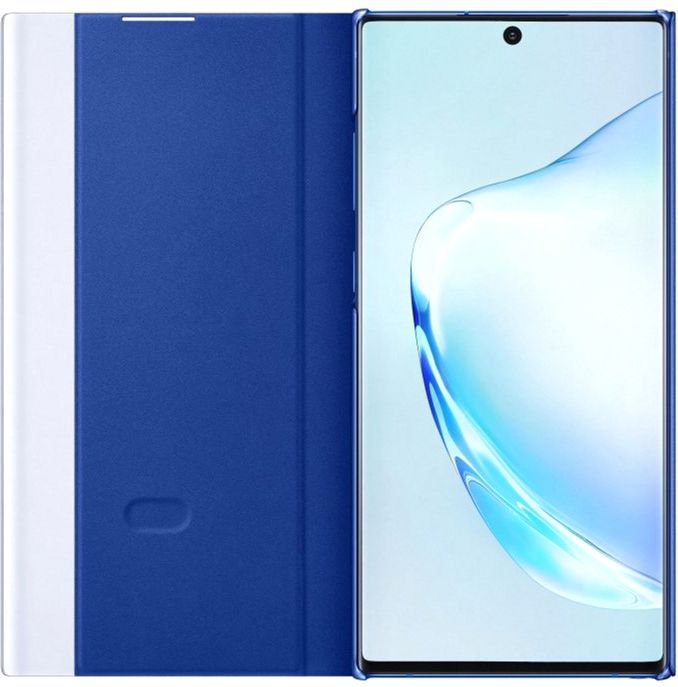 Акція на Чехол-книжка Samsung Clear View Cover для Samsung Galaxy Note 10 Plus (EF-ZN975CLEGRU ) Blue від Територія твоєї техніки - 3