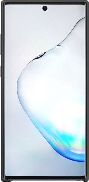 Акция на Накладка Samsung Silicone Cover для Samsung Galaxy Note 10 Plus (EF-PN975TBEGRU) Black от Територія твоєї техніки - 2
