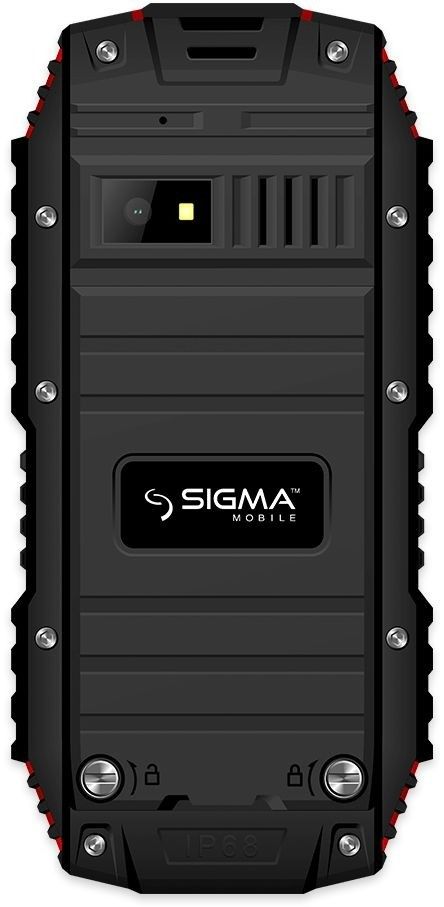 Акція на Мобільний телефон Sigma mobile X-treme DT68 Black-Red від Територія твоєї техніки - 3