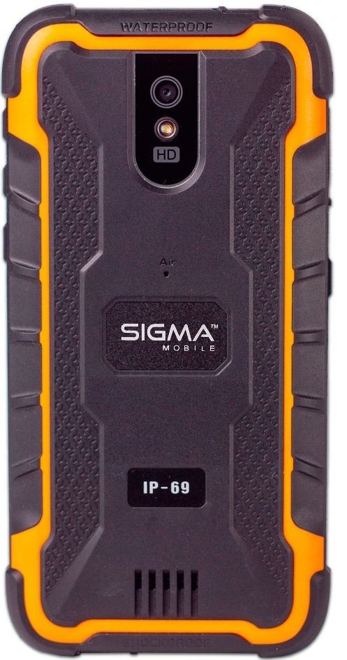 Акция на Смартфон Sigma mobile X-treme PQ29 Black-Orange от Територія твоєї техніки - 2