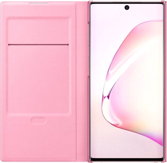 Акція на Чохол Samsung LED View Cover для Samsung Galaxy Note 10 (EF-NN970PPEGRU) Pink від Територія твоєї техніки - 3