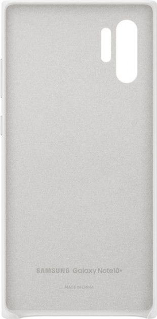 Акция на Чохол Samsung Leather Cover для Samsung Galaxy Note 10 Plus (EF-VN975LWEGRU) White от Територія твоєї техніки - 4