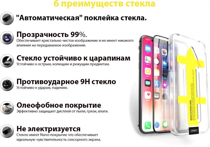 Акція на Захисне скло Zifriend Full Glue  Cover для Apple iPhone 7 Plus/8 Plus (BC_703201) Black від Територія твоєї техніки - 6