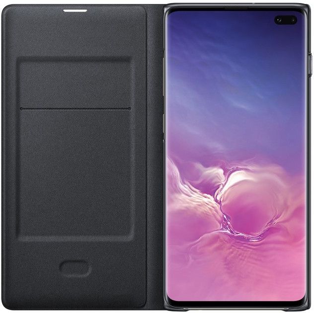 Акція на Чехол-книжка Samsung LED View Cover для Samsung Galaxy S10 Plus (EF-NG975PBEGRU) Black від Територія твоєї техніки - 3