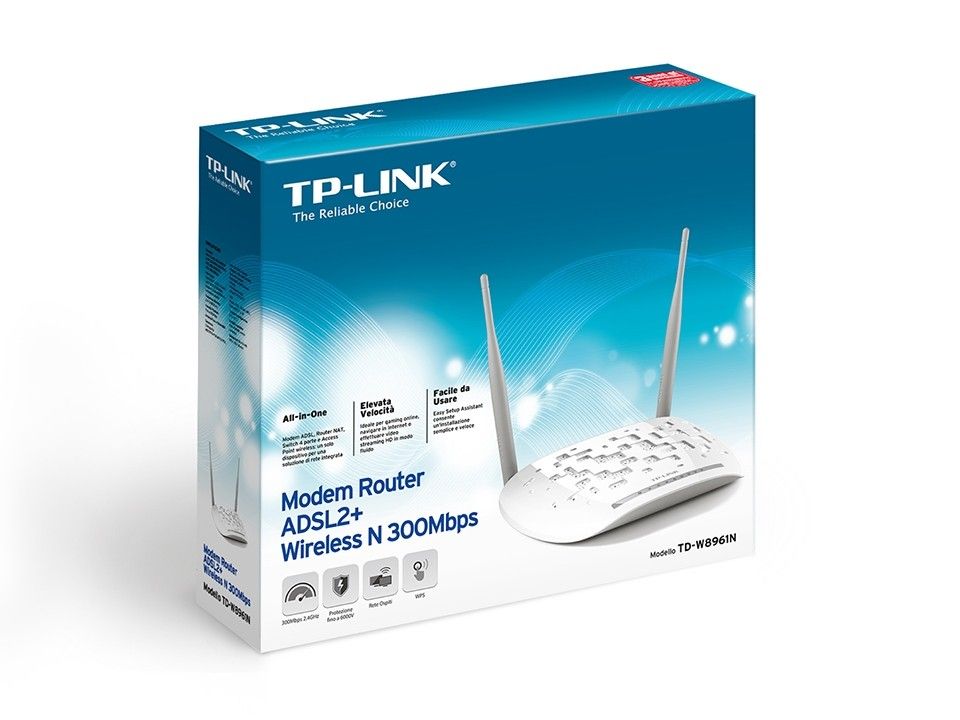 Акція на Wi-Fi роутер TP-LINK TD-W8961N від Територія твоєї техніки - 4