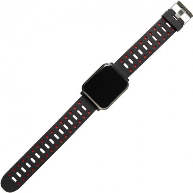 Акція на Смарт-годинник Gelius Pro GP-CP11 Plus (AMAZWATCH 2020) (IP68) (2099900776298) Black/Red від Територія твоєї техніки - 6