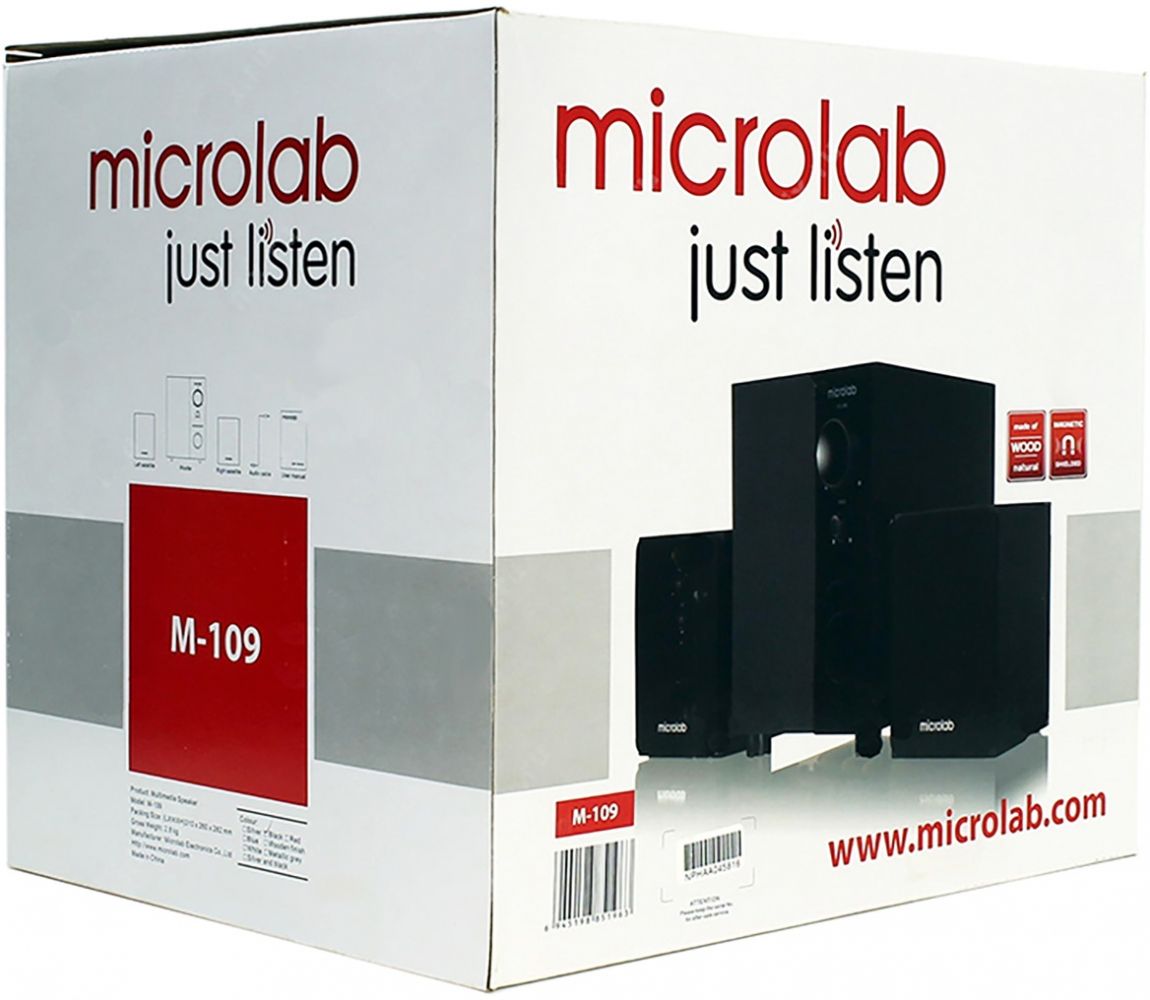Акція на Акустична система Microlab M-109 Black від Територія твоєї техніки - 3
