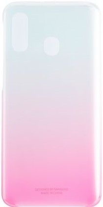 Акція на Чохол Samsung Gradation Cover для Samsung Galaxy A40 (EF-AA405CPEGRU) Pink від Територія твоєї техніки - 2