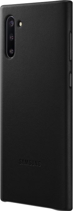 Акція на Чехол Samsung Leather Cover для Samsung Galaxy Note 10 (EF-VN970LBEGRU) Black від Територія твоєї техніки - 4