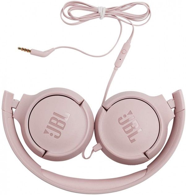 Акция на Навушники JBL T500 (JBLT500PIK) Pink от Територія твоєї техніки - 5
